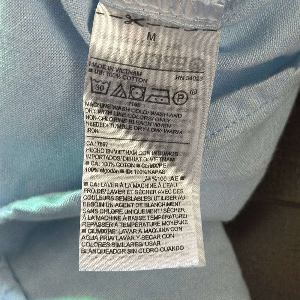 Cotton Button Down - Picture 6 of 6